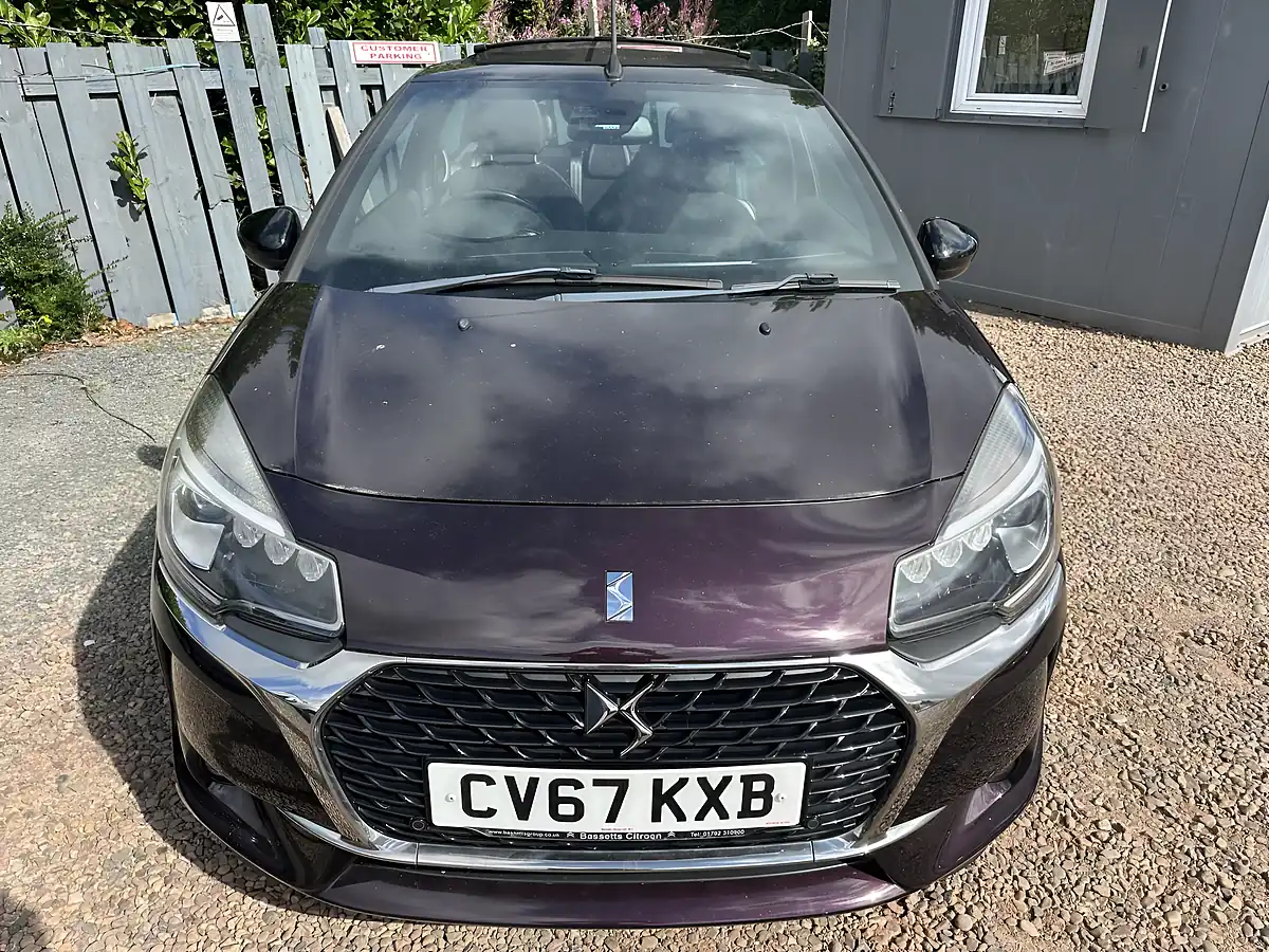 Used 2017 DS Automobiles DS 3 Cabrio Prestige Purple - Interior and Exterior details 4