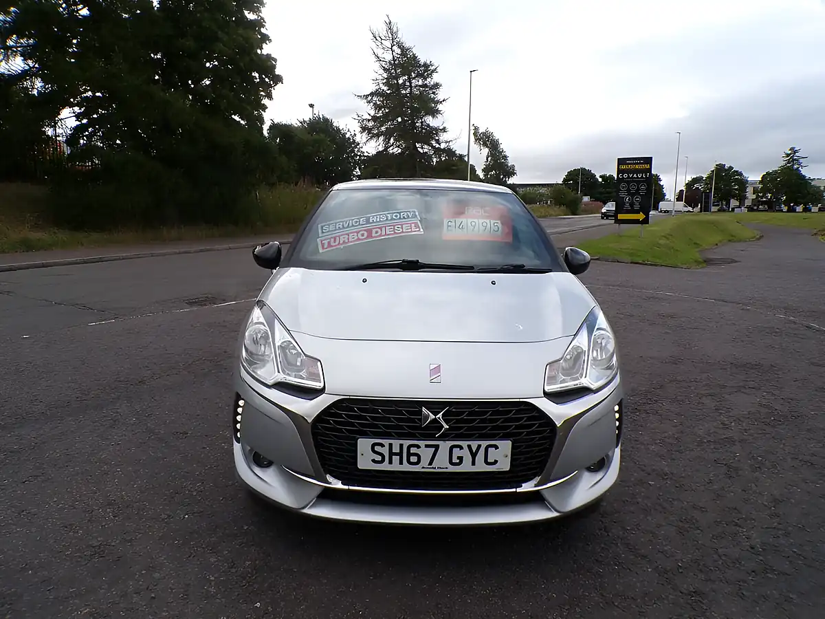 Used 2017 DS Automobiles DS 3 Performance Line Silver - Interior and Exterior details 2