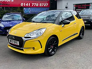 Used 2017 DS DS 3 Performance Line Yellow - Interior and Exterior details 4