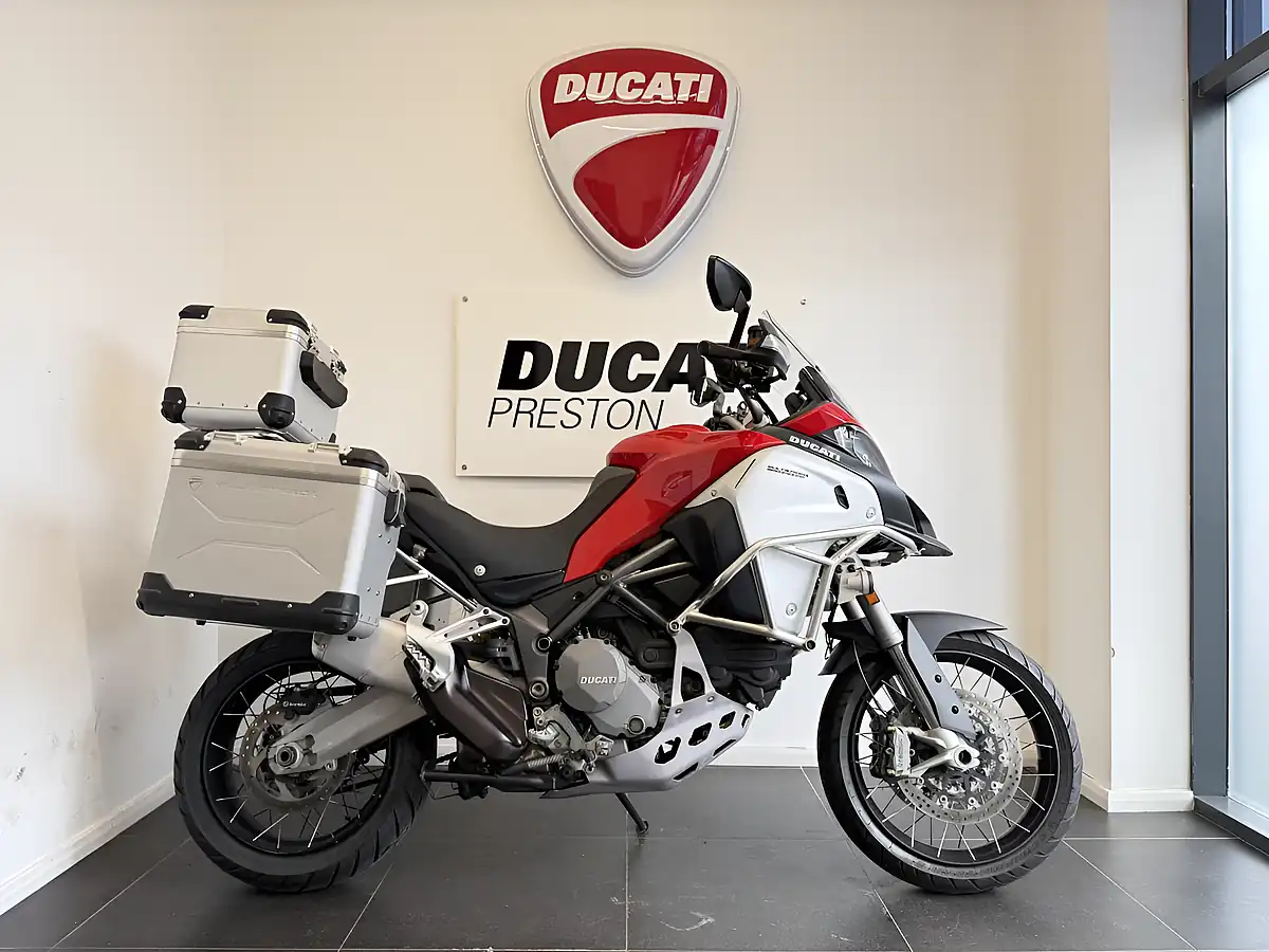Used 2017 Ducati MTS1200 Enduro Red - Front View