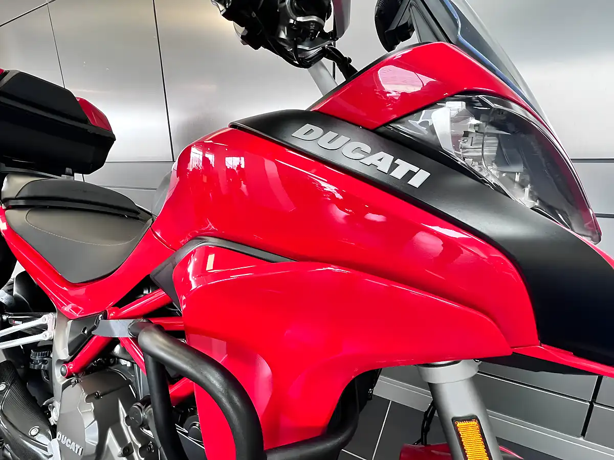 Used 2017 Ducati Multistrada 1200 S Touring Red - Interior and Exterior details 14