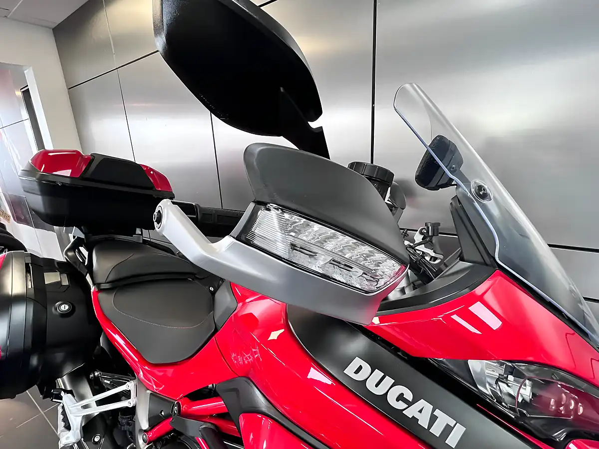 Used 2017 Ducati Multistrada 1200 S Touring Red - Interior and Exterior details 15