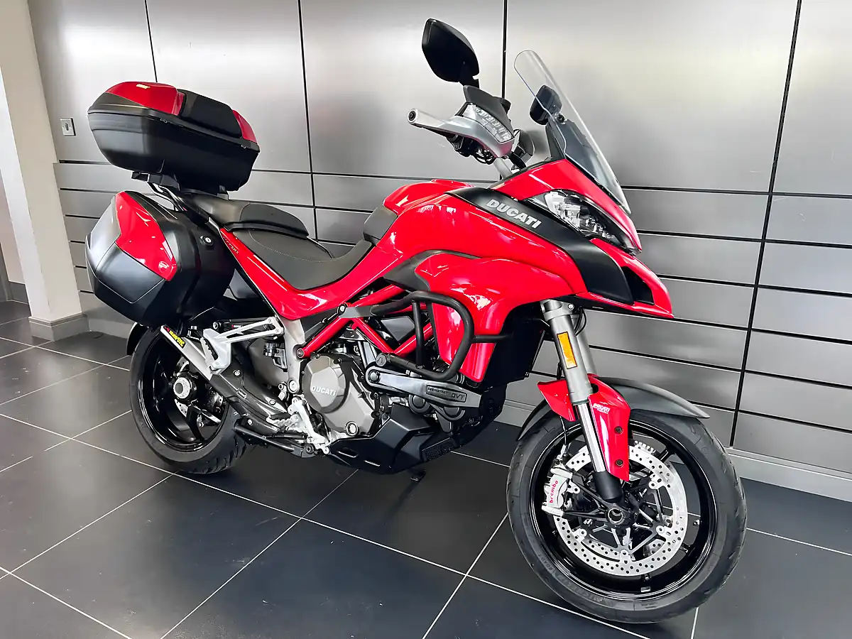 Used 2017 Ducati Multistrada 1200 S Touring Red - Interior and Exterior details 2