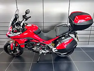 Used 2017 Ducati Multistrada 1200 S Touring Red - Interior and Exterior details 4