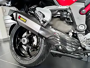 Used 2017 Ducati Multistrada 1200 S Touring Red - Interior and Exterior details 8