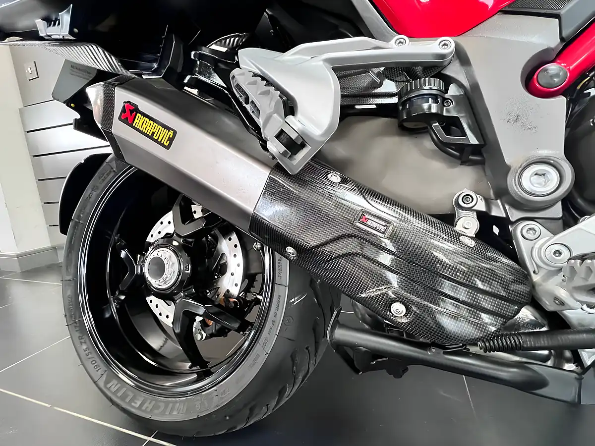 Used 2017 Ducati Multistrada 1200 S Touring Red - Interior and Exterior details 8