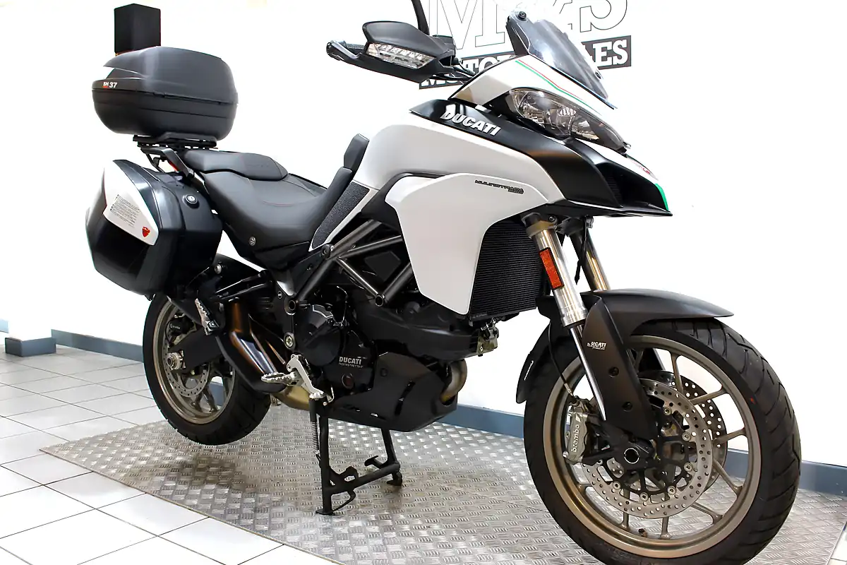 Used 2017 Ducati Multistrada 950 T White - Interior and Exterior details 2