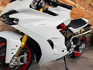 Used 2017 Ducati Supersport S S White - Interior and Exterior details 15