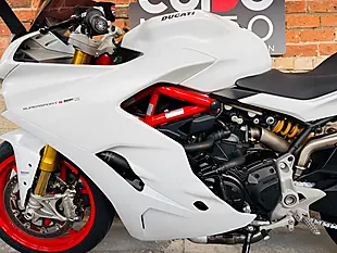 Used 2017 Ducati Supersport S S White - Interior and Exterior details 16