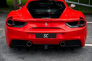 Used 2017 Ferrari 488 Gtb Red - Interior and Exterior details 10