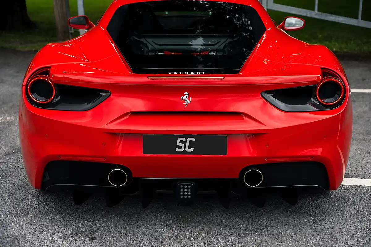Used 2017 Ferrari 488 Gtb Red - Interior and Exterior details 10