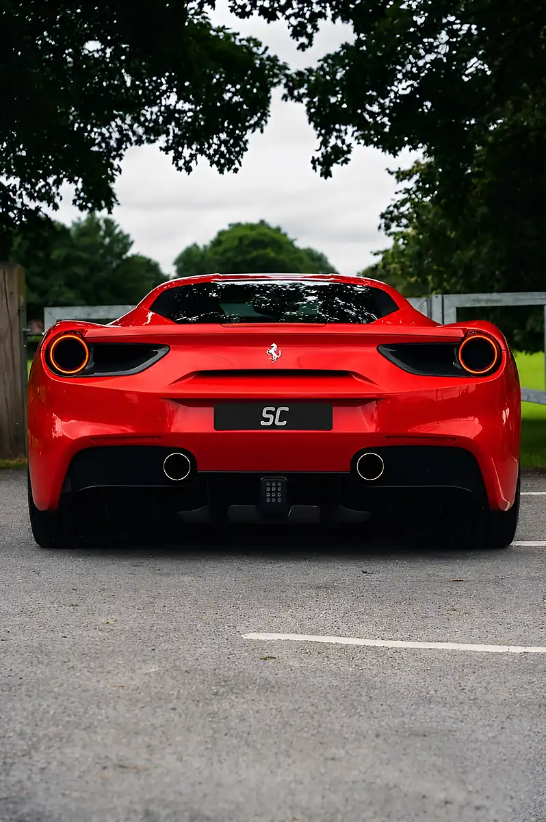Used 2017 Ferrari 488 Gtb Red - Interior and Exterior details 12