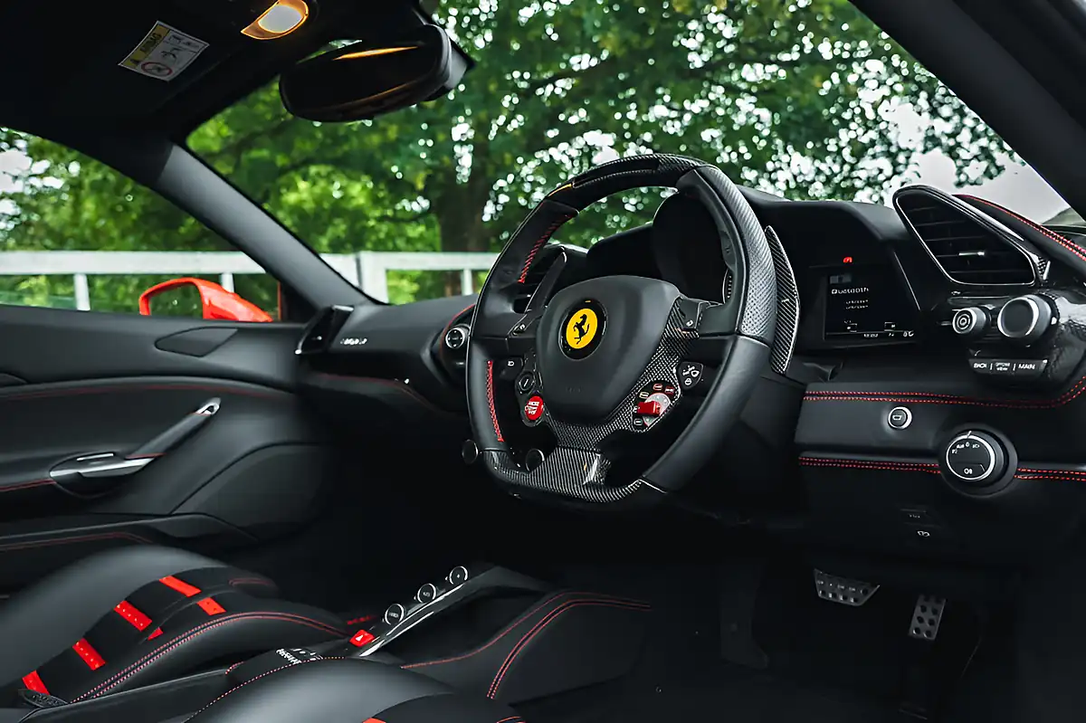 Used 2017 Ferrari 488 Gtb Red - Interior and Exterior details 15