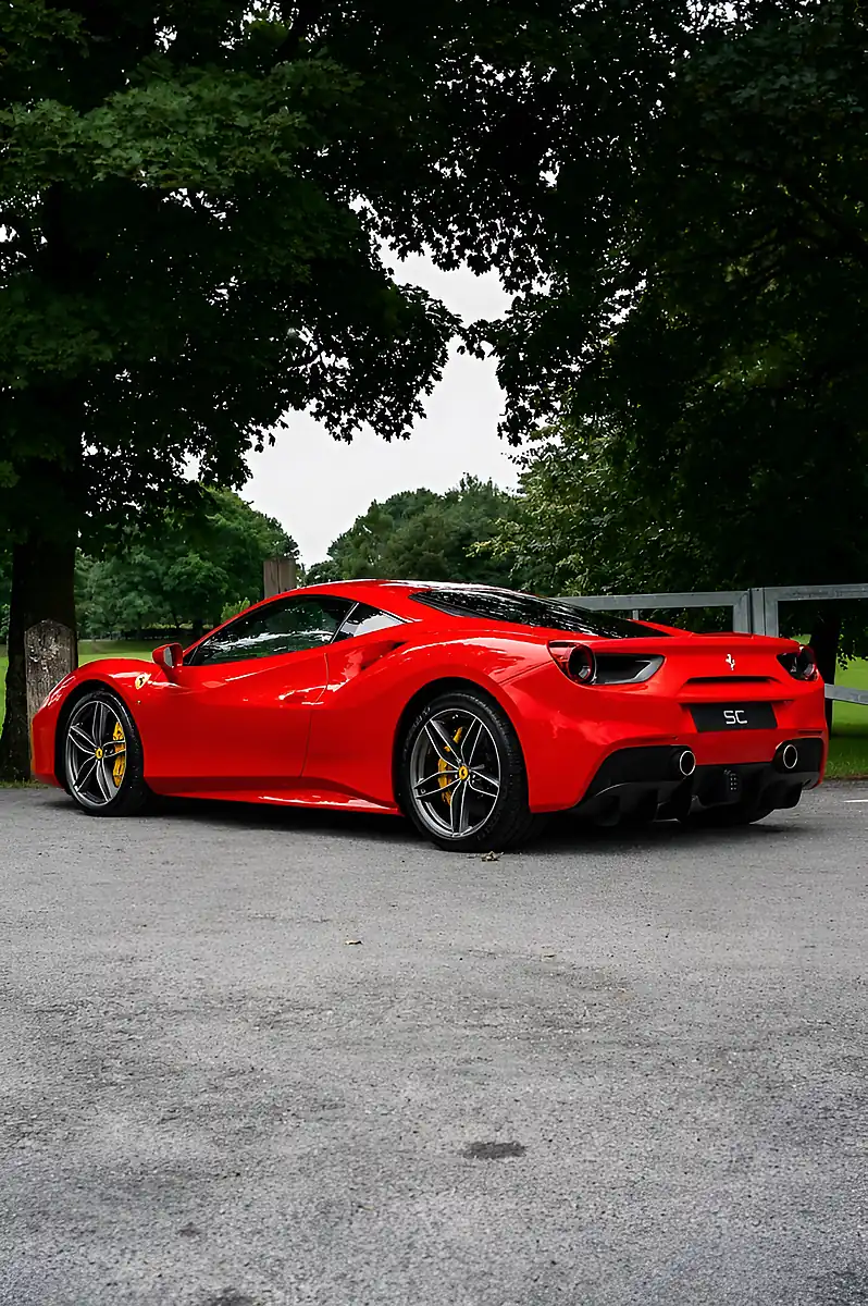 Used 2017 Ferrari 488 Gtb Red - Interior and Exterior details 8