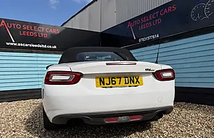 Used 2017 Fiat 124 Spider Classica Ice White - Interior and Exterior details 15