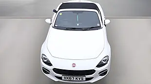 Used 2017 Fiat 124 Spider Classica White - Interior and Exterior details 11