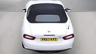 Used 2017 Fiat 124 Spider Classica White - Interior and Exterior details 12