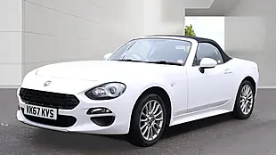 Used 2017 Fiat 124 Spider Classica White - Interior and Exterior details 5