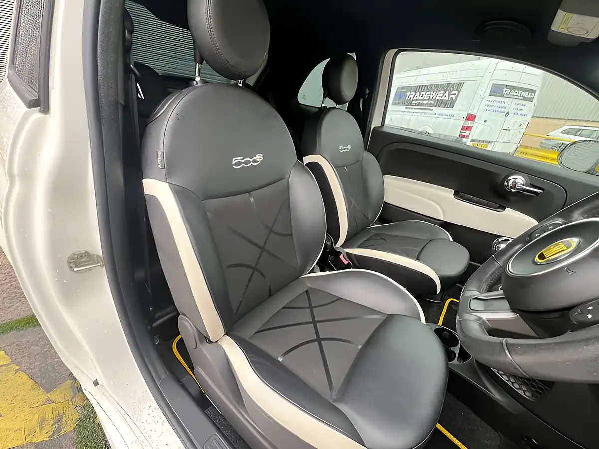 Used 2017 Fiat 500 500 S Bossa Nova White - Interior and Exterior details 11