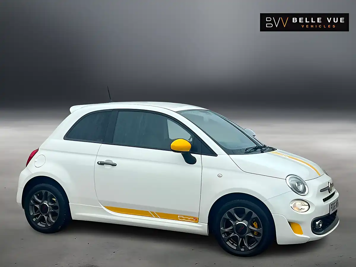 Used 2017 Fiat 500 500 S Bossa Nova White - Interior and Exterior details 14