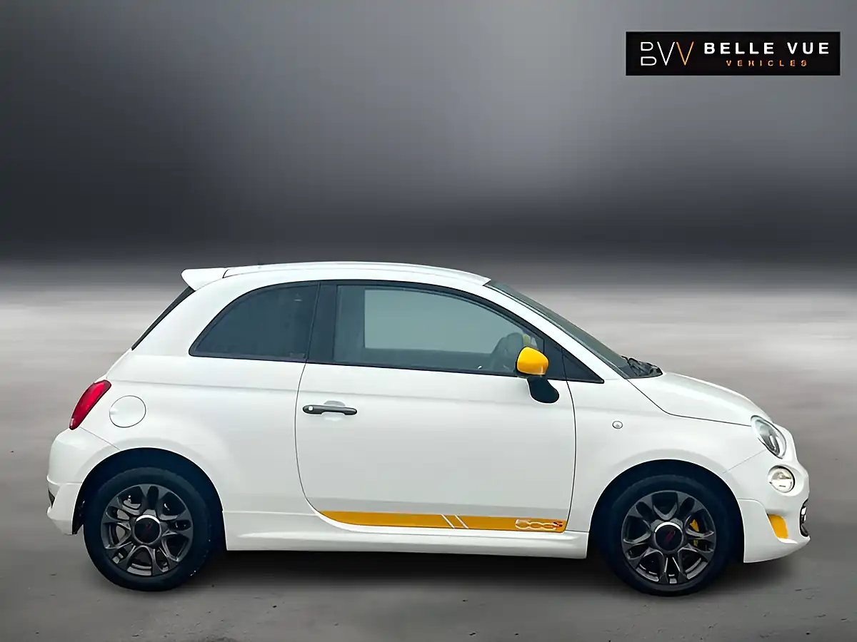 Used 2017 Fiat 500 500 S Bossa Nova White - Interior and Exterior details 2