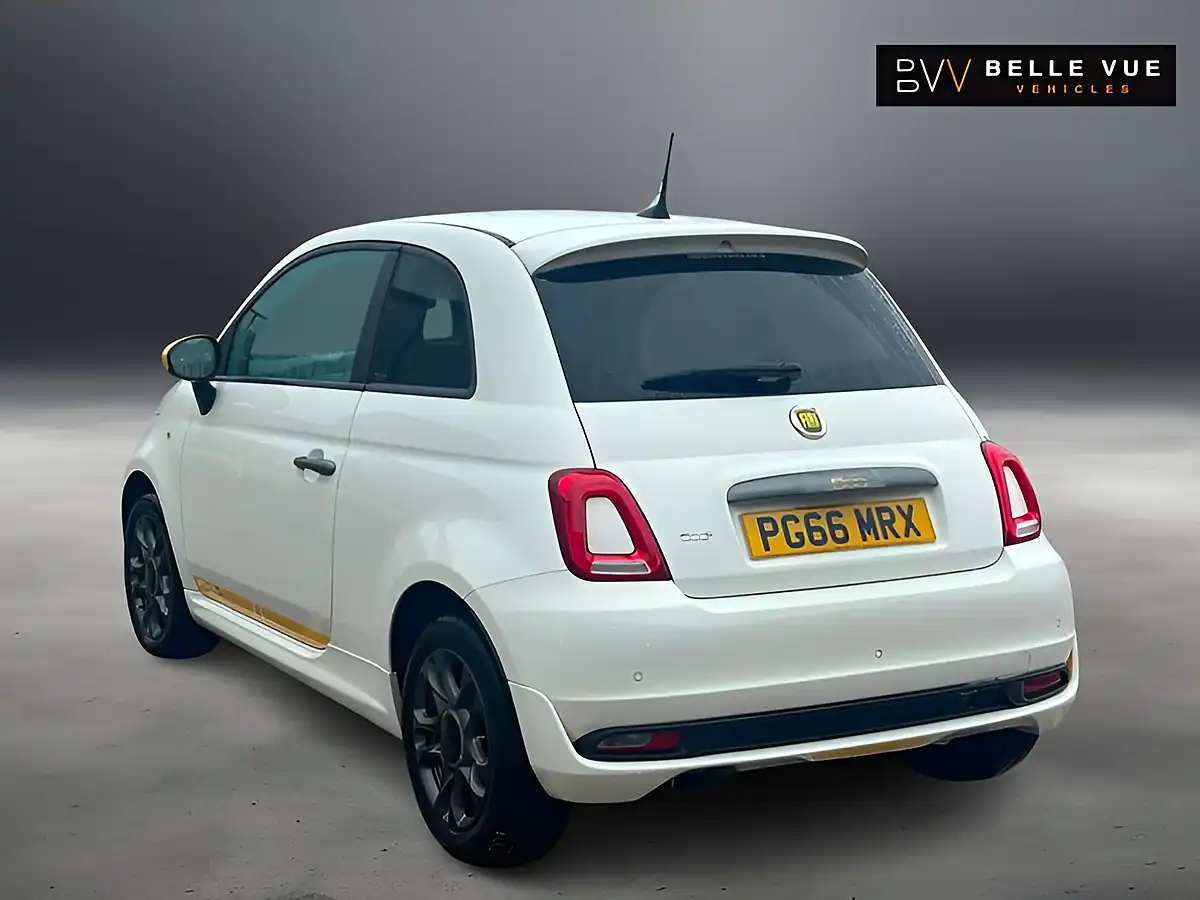 Used 2017 Fiat 500 500 S Bossa Nova White - Interior and Exterior details 5