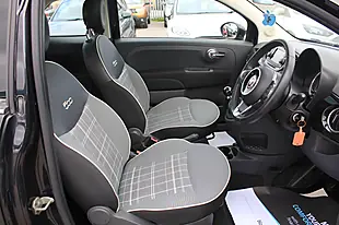 Used 2017 Fiat 500 Lounge Black - Interior and Exterior details 11