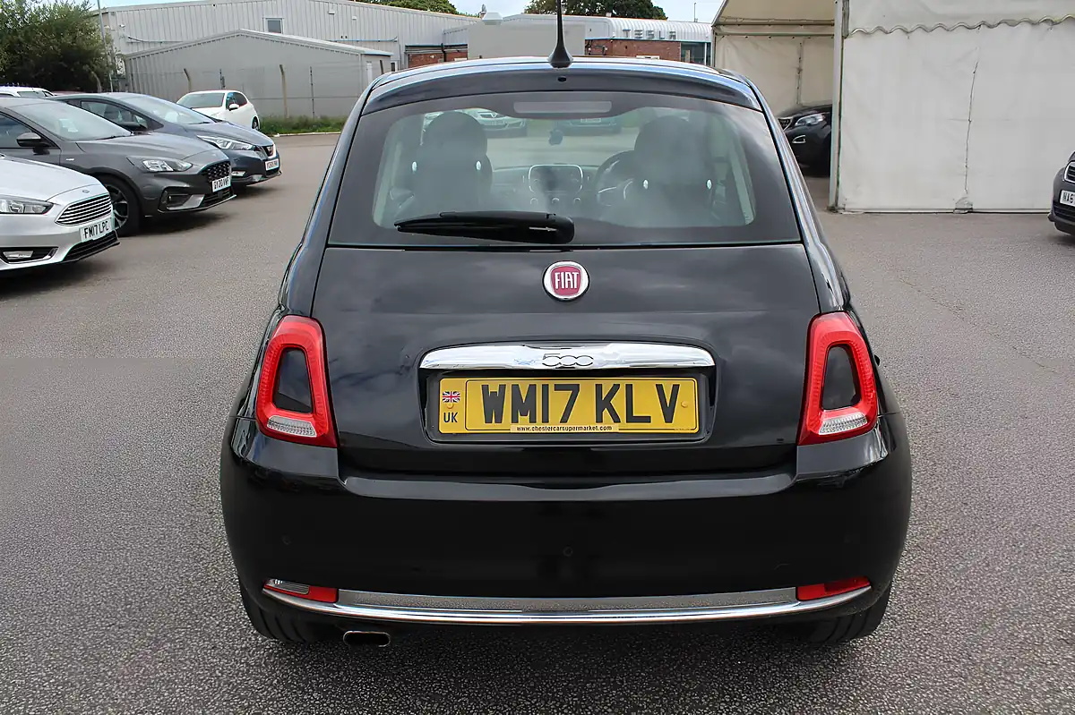 Used 2017 Fiat 500 Lounge Black - Interior and Exterior details 8