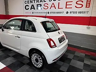 Used 2017 Fiat 500 Lounge Bossa Nova White - Interior and Exterior details 19