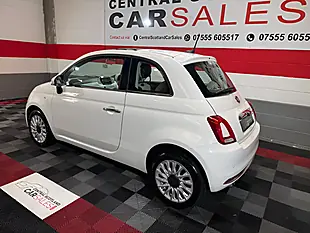 Used 2017 Fiat 500 Lounge Bossa Nova White - Interior and Exterior details 3