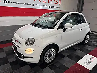 Used 2017 Fiat 500 Lounge Bossa Nova White - Interior and Exterior details 7
