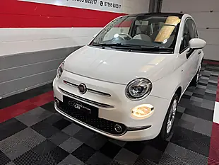 Used 2017 Fiat 500 Lounge Bossa Nova White - Interior and Exterior details 8