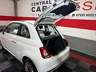 Used 2017 Fiat 500 Lounge Bossa Nova White - Interior and Exterior details 9