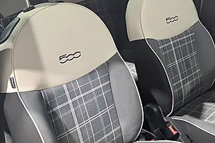 Used 2017 Fiat 500 Lounge Bossa Nova White - Interior and Exterior details 17