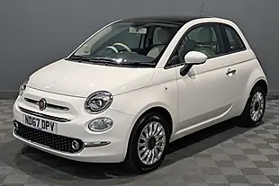Used 2017 Fiat 500 Lounge Bossa Nova White - Interior and Exterior details 4