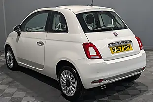 Used 2017 Fiat 500 Lounge Bossa Nova White - Interior and Exterior details 9