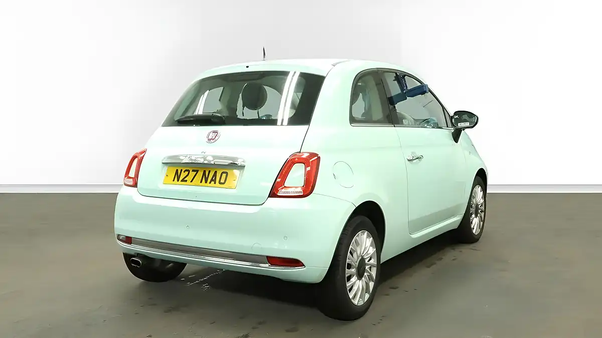 Used 2017 Fiat 500 Lounge Green - Interior and Exterior details 4