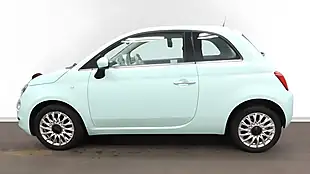 Used 2017 Fiat 500 Lounge Green - Interior and Exterior details 6