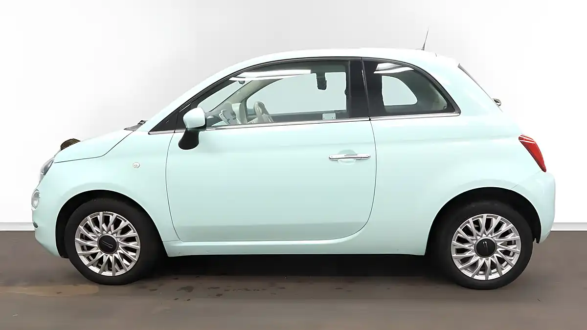 Used 2017 Fiat 500 Lounge Green - Interior and Exterior details 6