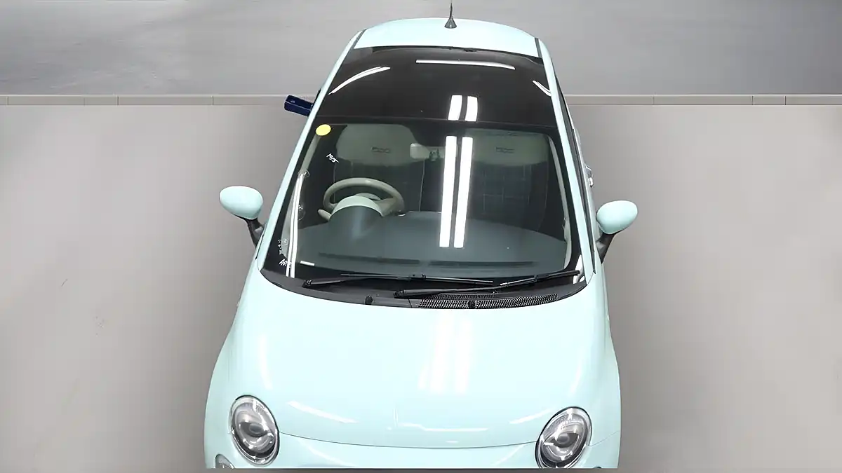 Used 2017 Fiat 500 Lounge Green - Interior and Exterior details 7