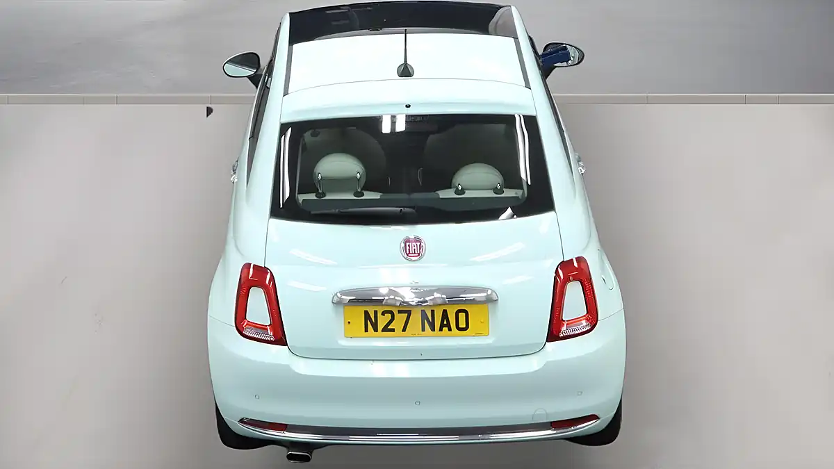 Used 2017 Fiat 500 Lounge Green - Interior and Exterior details 8
