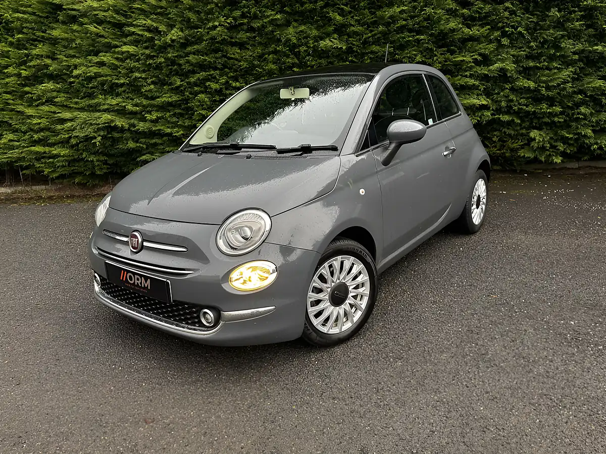 Used 2017 Fiat 500 Lounge Grey - Front View