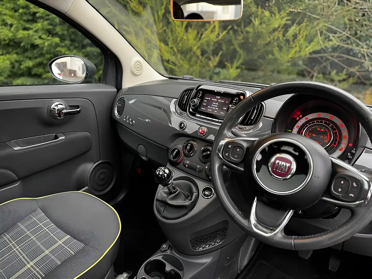 Used 2017 Fiat 500 Lounge Grey - Interior and Exterior details 13