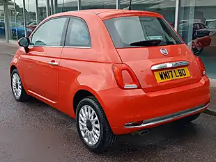 Used 2017 Fiat 500 Lounge Pink - Interior and Exterior details 3