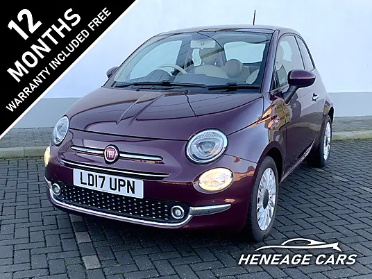 2017 FIAT 500 1.2 Lounge