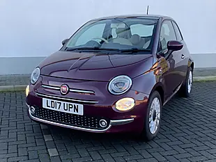 Used 2017 Fiat 500 Lounge Purple - Interior and Exterior details 7