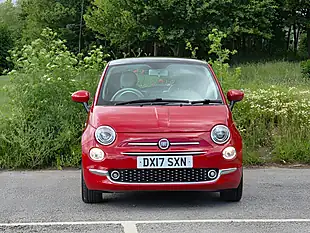 Used 2017 Fiat 500 Lounge Red - Interior and Exterior details 2