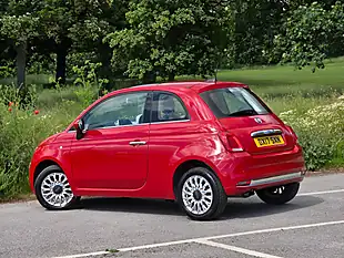 Used 2017 Fiat 500 Lounge Red - Interior and Exterior details 5