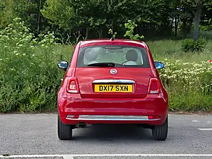 Used 2017 Fiat 500 Lounge Red - Interior and Exterior details 6