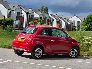 Used 2017 Fiat 500 Lounge Red - Interior and Exterior details 7